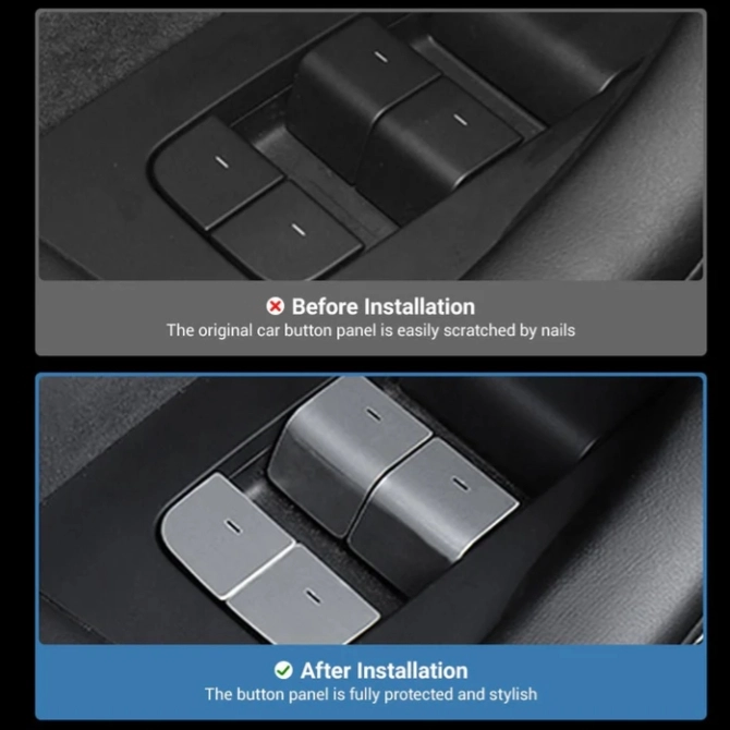 TESLA MODEL Y JUNIPER 11 PARÇA TUŞ TAKIMI SETİ