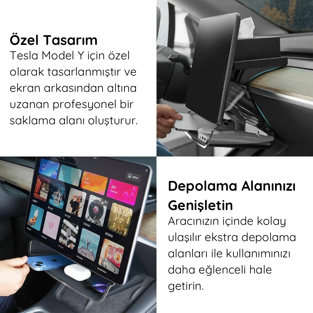 TESLA%20MODEL%20Y%20ÖN%20KONSOL%20EKRAN%20ALTI%20SAKLAMA%20KUTUSU