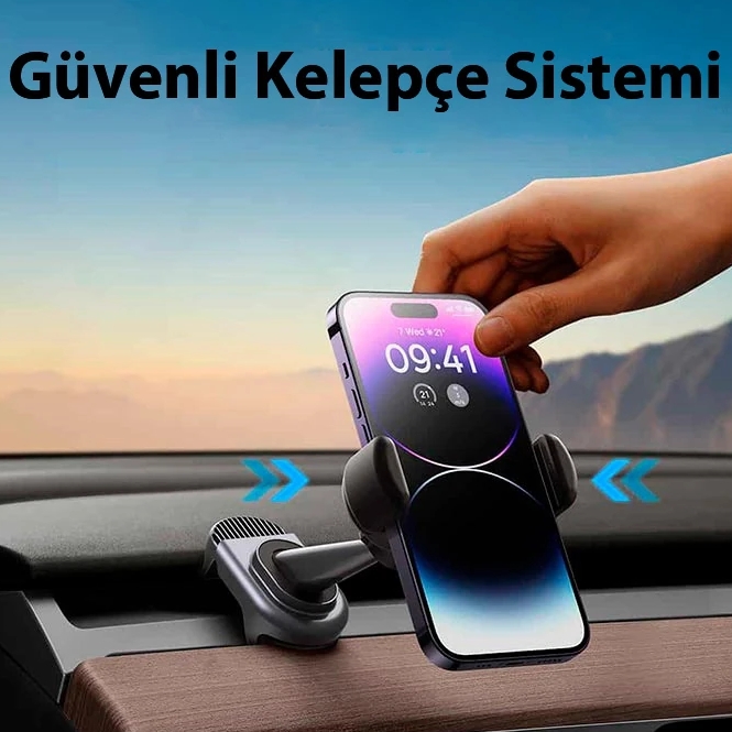 TESLA MODEL Y GÜNEŞ ENERJİLİ TELEFON TUTACAĞI