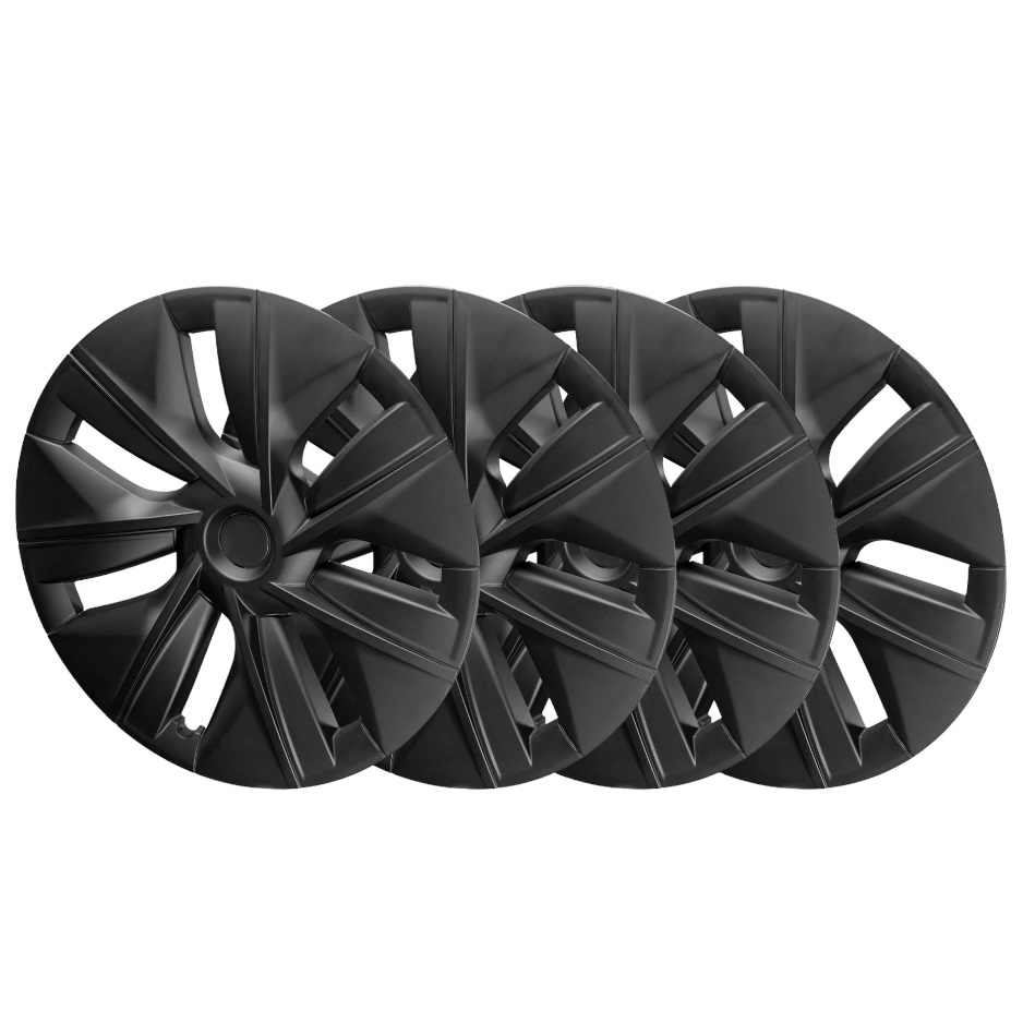 TESLA MODEL Y 19’’ MAT SİYAH ORIGINAL FULL EDGE JANT KAPAKLARI