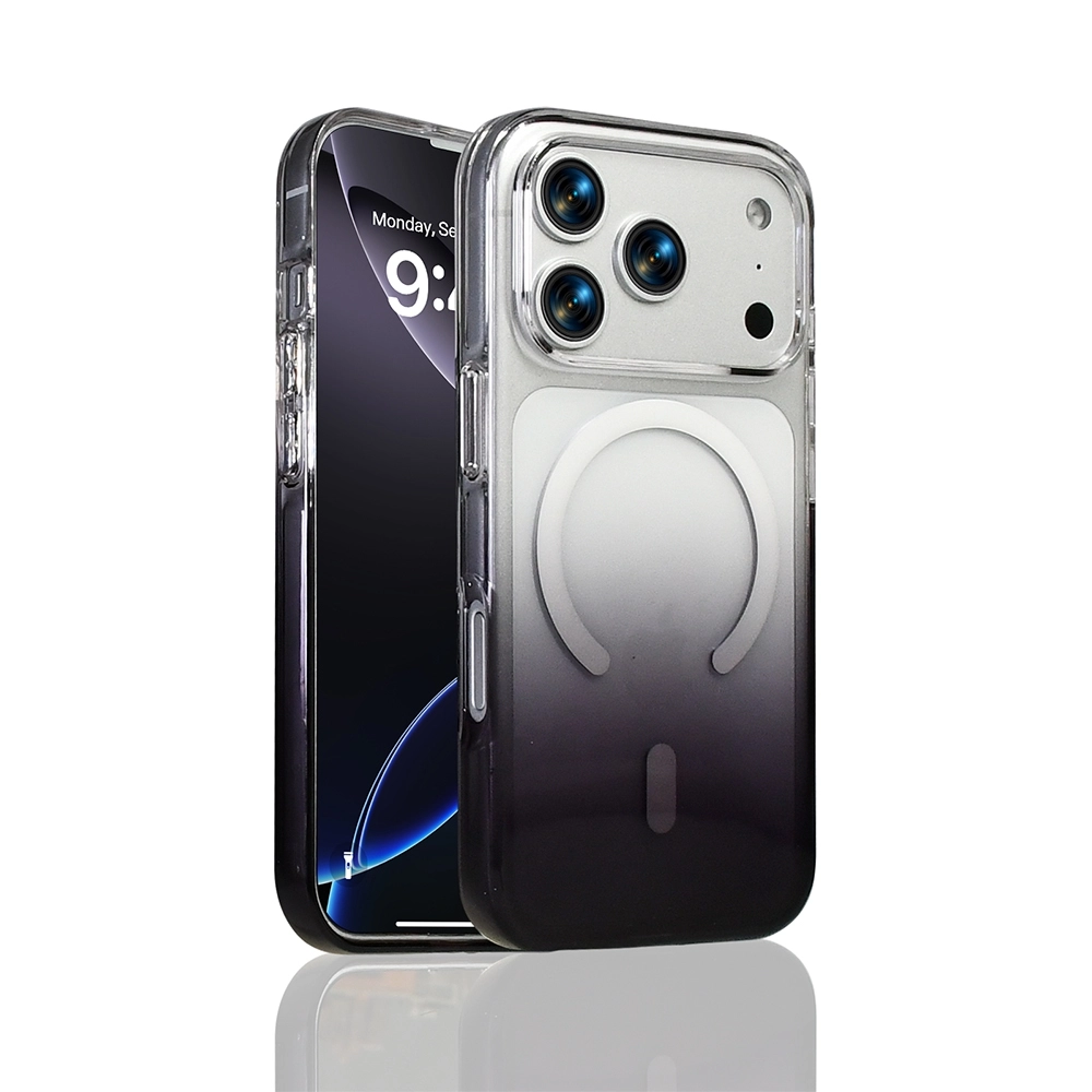 iPHONE 17 PRO MAX KILIF MAGSAFE SEPTİK SİYAH SİLİKON KAPAK