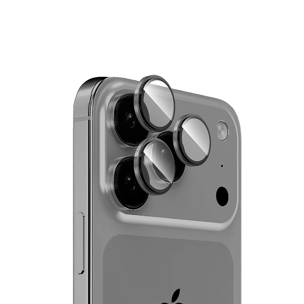 iPHONE 17 PRO / PRO MAX GRİ MICRO KAMERA LENS KORUYUCU