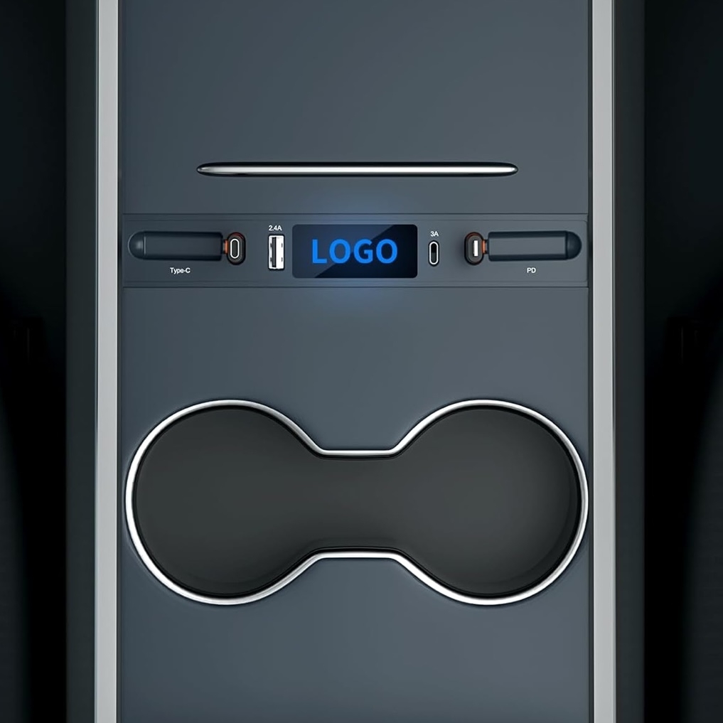 TESLA MODEL Y ORTA KONSOL USB HUB iPHONE - iPHONE