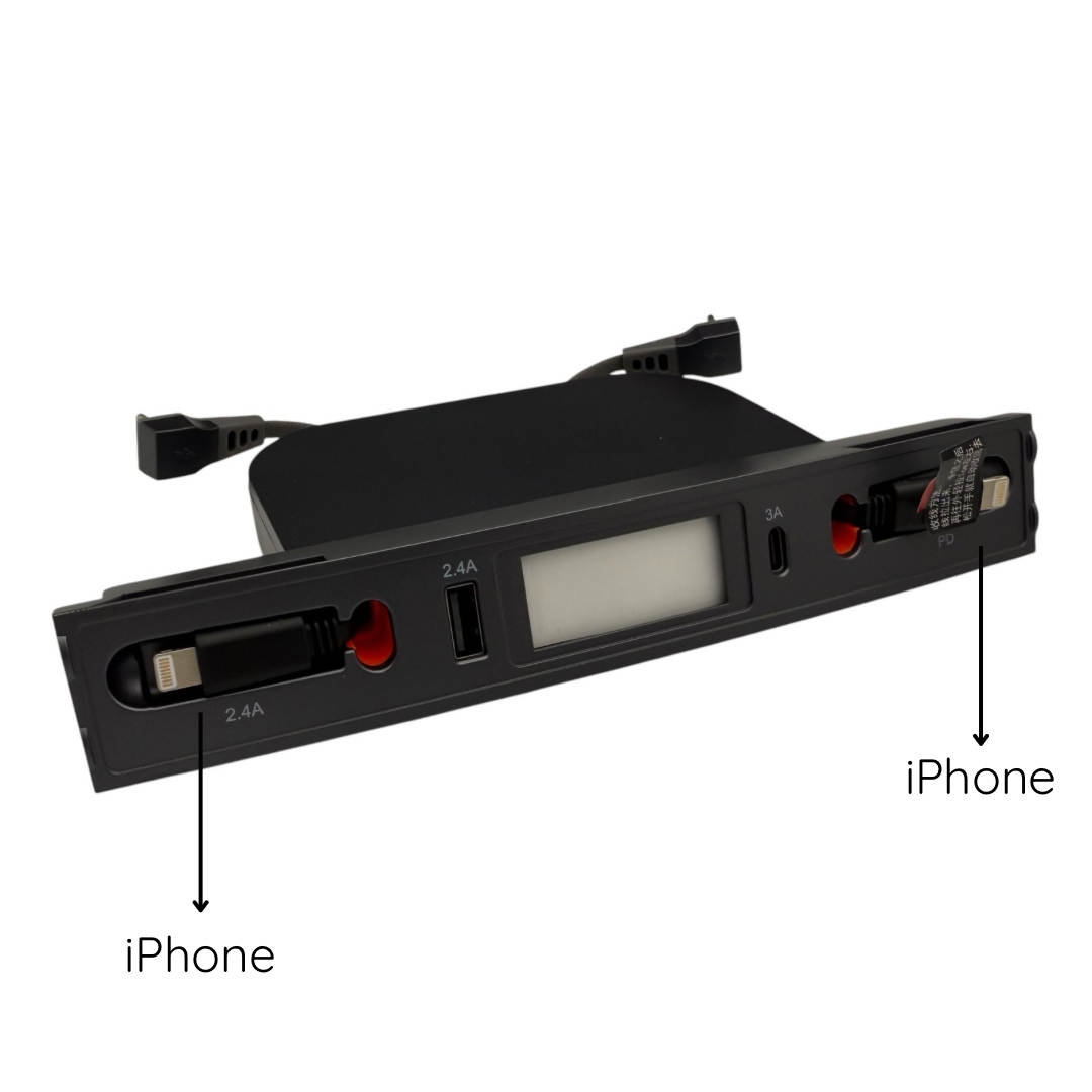 TESLA MODEL Y ORTA KONSOL USB HUB iPHONE - iPHONE