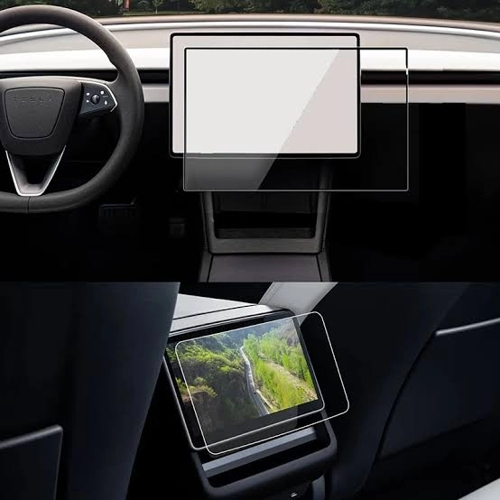 TESLA MODEL Y JUNIPER İKİLİ PARLAK EKRAN KORUYUCU