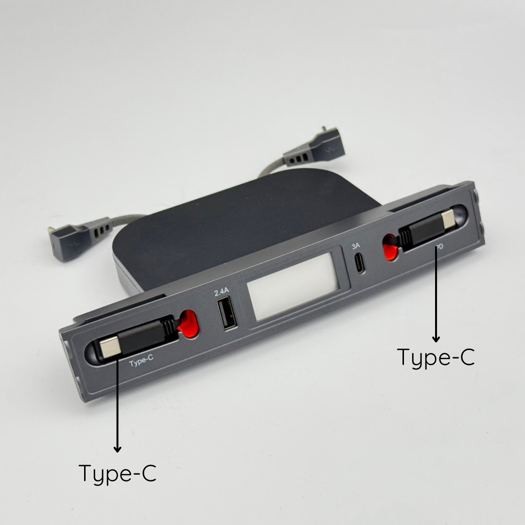 TESLA MODEL Y ORTA KONSOL USB HUB TYPE-C - TYPE-C