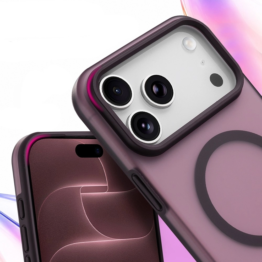 iPHONE 18 PRO MAX BURGONYA KILIF MAGSAFE KUIN KAPAK
