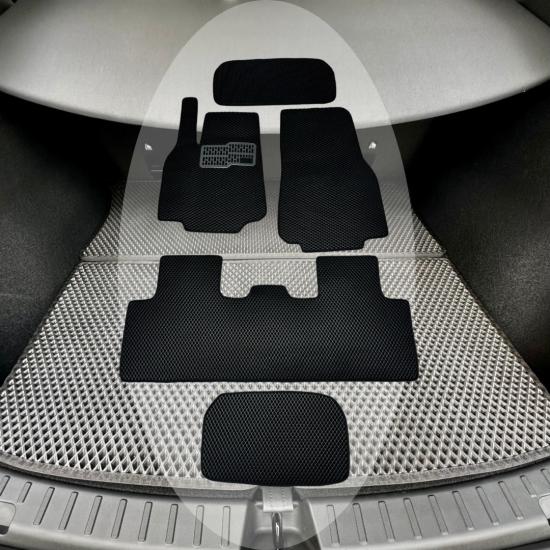 TESLA MODEL Y 3D EVA HAVUZLU 6 PARÇA FULL PASPAS SETİ