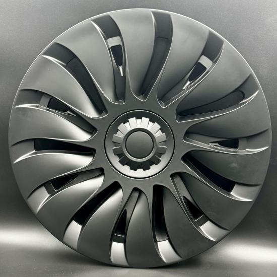 TESLA MODEL Y 19’’ MAT SİYAH UBERTURBINE SOL JANT KAPAĞI (YEDEK PARÇA)