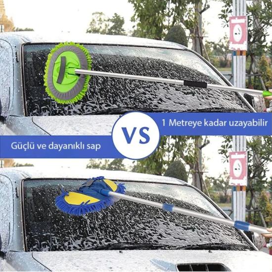 TELESKOPİK MİKROFİBER ARAÇ YIKAMA FIRÇASI
