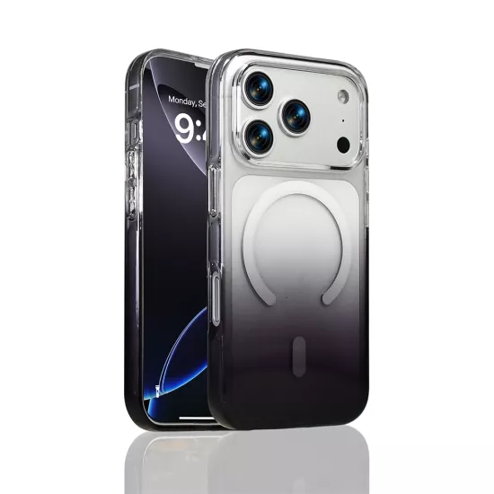 iPHONE 17 PRO MAX KILIF MAGSAFE SEPTİK SİYAH SİLİKON KAPAK