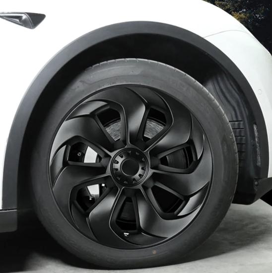 TESLA MODEL Y 19’’ MAT SİYAH BIG BLADE JANT KAPAKLARI