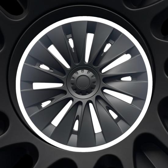 TESLA MODEL Y 19’’’ MAT SİYAH SUN SPORTS JANT KAPAKLARI