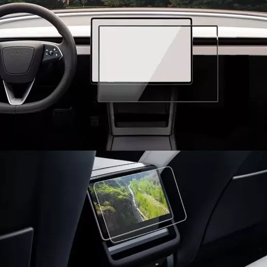 TESLA MODEL Y JUNIPER İKİLİ PARLAK EKRAN KORUYUCU