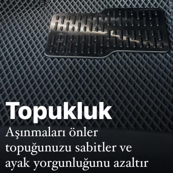 TESLA MODEL Y 3D EVA HAVUZLU 3 PARÇA PASPAS SETİ