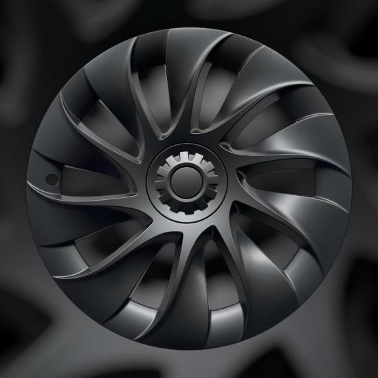 TESLA MODEL Y 20” MAT SİYAH INDUCTION JANT KAPAKLARI